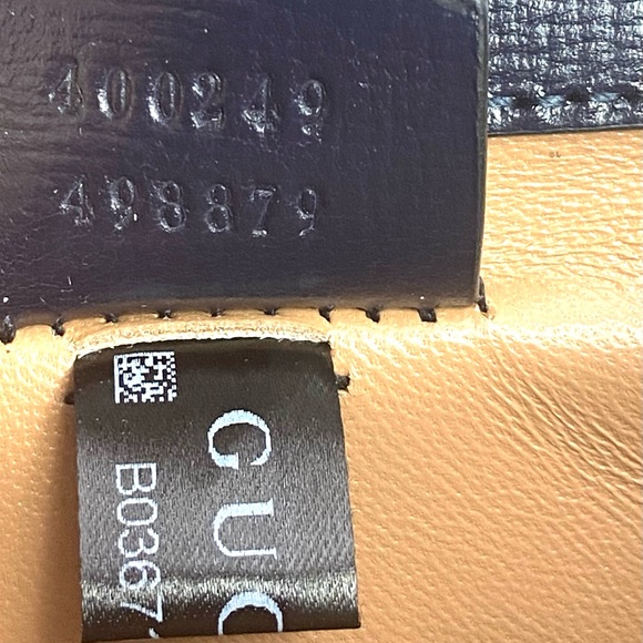 Gucci 400249 Dionysus Blue Casy Wool and Leather Shoulder Bag - Picture 11 of 14